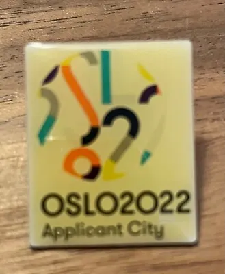 Oslo 2002 Applicant City Olympic Bid Pin • $5