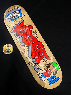 RARE SIGNED H Street Ron Allen MC Graffiti Skateboard Deck Pro Model AUTOGRAPH • $220.79