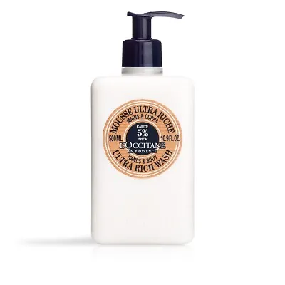 L'Occitane Shea Hands & Body Ultra Rich Wash 500ml • £18.99