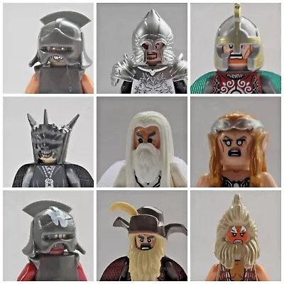 £3.49 • Buy Lord Of The Rings Hobbit Mini Toy Action Figure Orc Goblins Gandalf Frodo Sauron