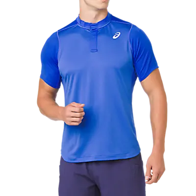 Asics Men's Gel Cool Polo (Blue) For Tennis Squash Gym Workout Training • $39.95