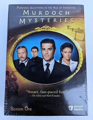 Murdoch Mysteries Complete Season One 1 DVD 2008 Brand New Sealed  • $12.99