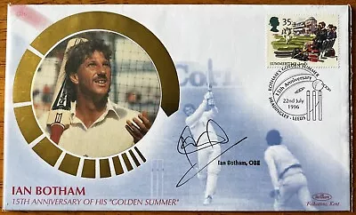 £8 • Buy First Day Cover Signed By Ian Botham