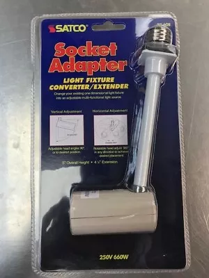 Satco SF77-608 Medium Screw Base Recessed Light Converter Socket Extender • $19