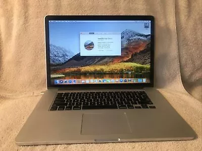 MacBook Pro Retina 15-inch Mid-2015 16GB RAM 500GB SSD Intel Core I7 MJLQ2LL/A • $299.99