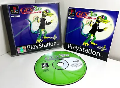 NEAR MINT  (PS1) Gex 3D Enter The Gecko - Same Day Dispatched - UK PAL • £49.97