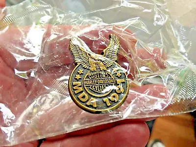 Harley Davidson Vintage 1991 MDA Pin - New In Package • $2.88