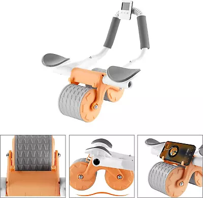 Ab Roller Wheel With Elbow Support Automatic Abdominal Exercise Wheel Open Box. • $24.98