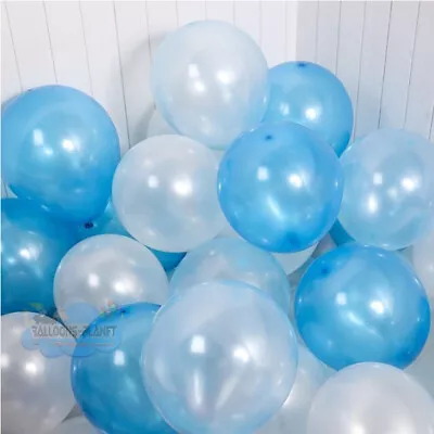$2.46 • Buy 100 X Pearl Colour BALLOONS Helium Quality Party Balloon Wedding Metallic Colour