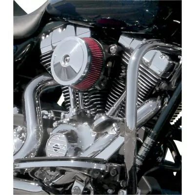 S&S Chrome Bob Dome Cover Super Stock Stealth Air Cleaner Stage 1 Harley • $153.16