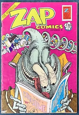 Zap Comics #6  Underground Comix  1st Printing • $15.98