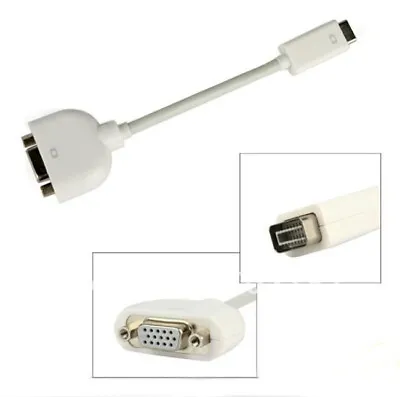 Mini DVI To VGA Monitor Adapter Cable For Apple MacBook Pro IMac Mac • $7.99