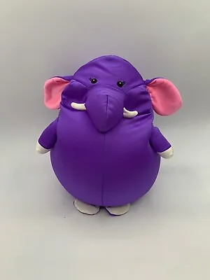 Moshi Purple Elephant Microbead Pillow Plush Stuffed Lovey Brentwood Originals • $69.95