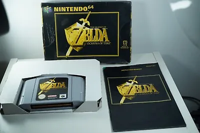 The Legend Of Zelda: Ocarina Of Time Boxed Nintendo 64 N64 One Sealed Tab • £79.95