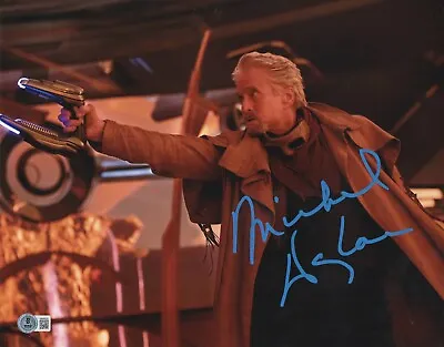 Michael Douglas Signed 11x14 Ant-Man Autograph Proof Beckett Witness • $400