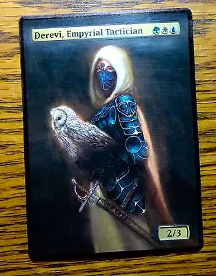 Magic The Gathering MTG Altered Art Derevi Empyrial Tactician • $19.70