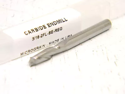 New Monster Usa 3/16  2fse Solid Carbide End Mill 204-001100   • $8.95