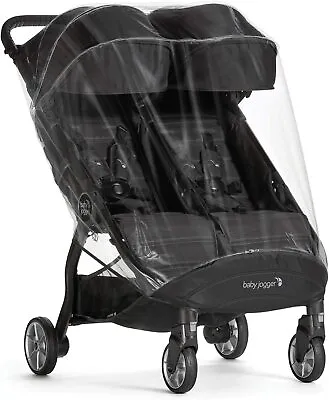 £47.99 • Buy Baby Jogger Weather Shield Pushchair Rain Cover | For City Tour 2 Double Buggy |