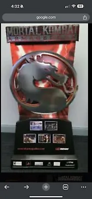 New Mortal Kombat ARMAGEDDON Video Game STANDEE DISPLAY PS2 WII Xbox RARE!!!! • $319.99