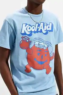 Kool Aid Mens Kool Aid Man Retro Graphic Blue Shirt New Medium • $9.99