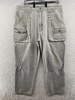 Vintage Eddie Bauer Parachute Cargo Baggy Pants Mens Size 40 Read Description • $16.99