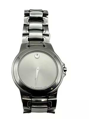 Movado Unisex Quartz Watch Museum Mirror Dial 36mm Stainless Steel 84 G1 1898 • $160