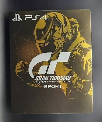 Gran Turismo Sport PS4 Steelbook PAL AUS FREE POSTAGE • $34.95