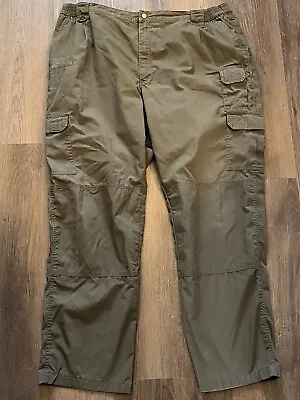 5.11 Taclite Pro Tactical Pants Police Fire EMS Cargo EDC Size 48 Green • $29.95