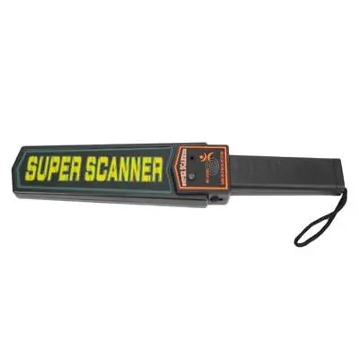 Handheld Metal Detector Wand - Security Scanner Inspection Device • £15.54