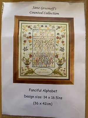 Jane Greenoff’s ‘FANCIFUL ALPHABET KIT’ ~ (Inglestone) Unopened  • £29.95