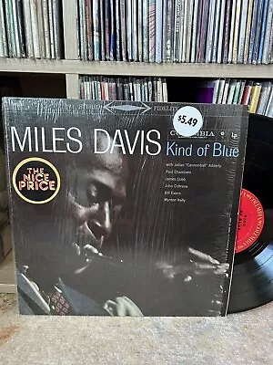 Miles Davis Kind Of Blue In Shrink W/Hype VG+ Vinyl LP XSM 74327 Record PC 8163 • $128.61