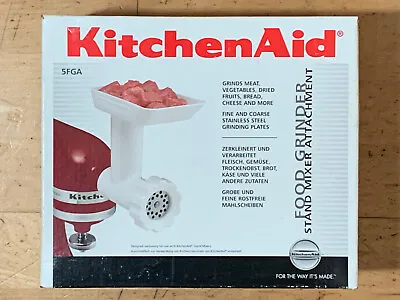 £39.99 • Buy KitchenAid 5FGA Food Grinder Stand Mixer Attachment White - Boxed