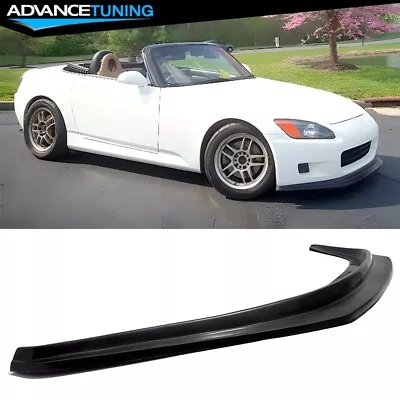 Fits 00-03 Honda S2000 AP1 MDA Track Spec Style Front Bumper Lower Lip Guard PU • $68.98