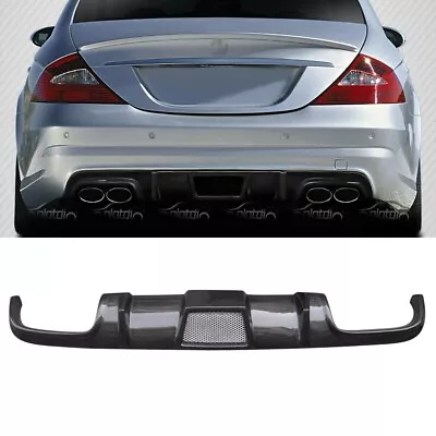 Carbon Fiber T Style Rear Bumper Diffuser For Mercedes Benz W219 CLS63 CLS55 AMG • $399