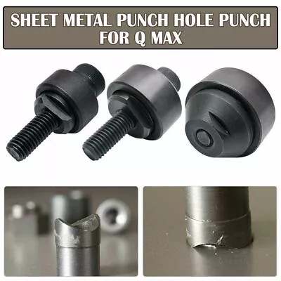 16mm To 50 Mm For Your Choice For Q.Max Sheet Metal Punch Hole Punch • £21.50