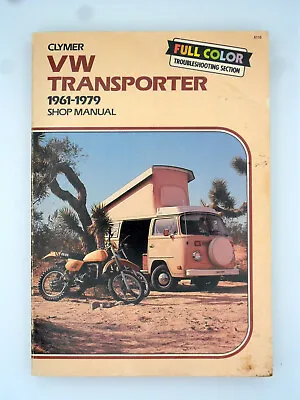 $14.99 • Buy CLYMER VW Transporter 1961-1979 Service Manual Shop Repair Book Volkswagen