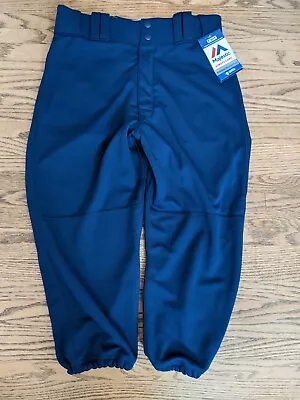 Majestic S Navy Blue Baseball Pants New With Tags • $35