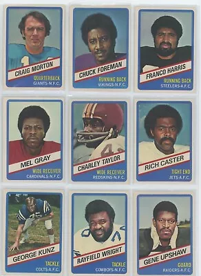 1976 Topps Wonder Bread All Stars 24 Card Complete Set NFL Franco Harris HOFers • $15.95