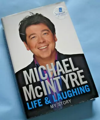 Michael McIntyre Life & Laughing MY STORY Hand Signed HARDBACK BOOK 2010 • £23.49