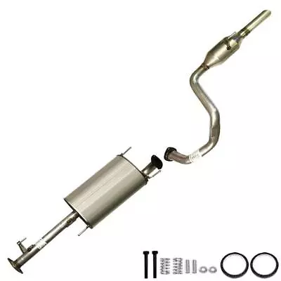 Stainless Steel Resonator Muffler Exhaust System Kit Fits: 03-2009 4Runner 4.0L • $264.74