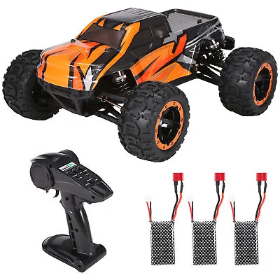 HBX 16889A-Pro 1:16 Car 4WD 45Km/H 2840 Brushless Off-Road With 3Battery • £111.96