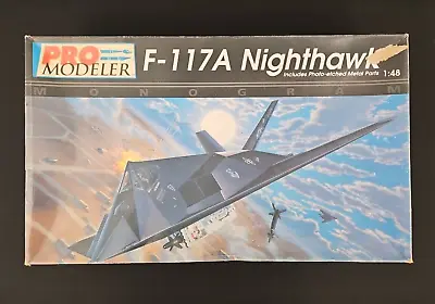 Vintage Model Kit #5922 Pro Modeler F-117A Nighthawk 1:48 - Open Box/Unbuilt • $39.99