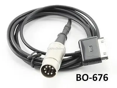 CablesOnline 6ft IPod/iPhone 30Pin To Din-7 Audio Cable BO Naim Quad BO-676 • $32.95