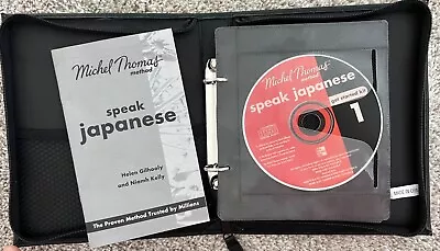 Michel Thomas Method SPEAK JAPANESE 8 CD Set Beginner 2009 Helen Gilhooly Niamh • $99.99