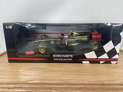 1/18 Minichamps F1 2011 Lotus Renault GP V. Petrov Show Car Part # 153110080 ! • $26