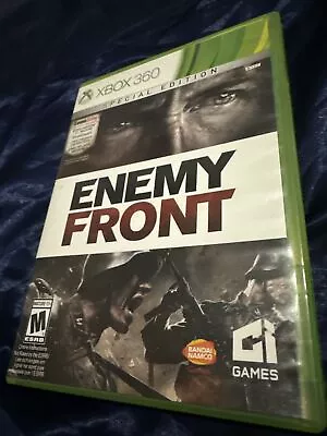 Enemy Front Special Edition Xbox 360 With Soundtrack Disc Complete  • $15