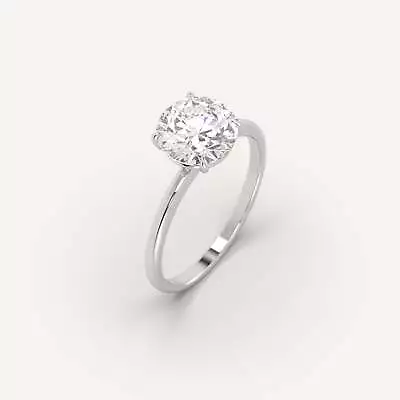 2 Carat Round Cut Engagement Ring | IGI E/VVS2 Lab Grown Diamond In 950 Platinum • $3660