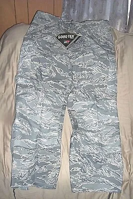 Military Goretex Pants Goretex Tiger Stripe Camo  APECS Trouser Bdu Mens XL Long • $100.80