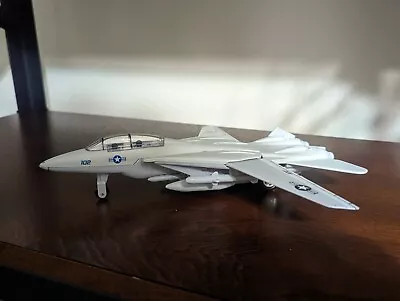 Wow Toys F-14 Tomcat Diecast Toy Fighter Plane Jet Metal & Plastic Pullback Toy  • $8