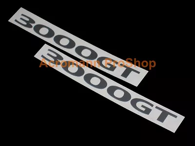 2x 8.5  21.6cm 3000GT Decal Sticker Mitsubishi 3000 GT GTO VR-4 Trunk Tail Turbo • $24.90